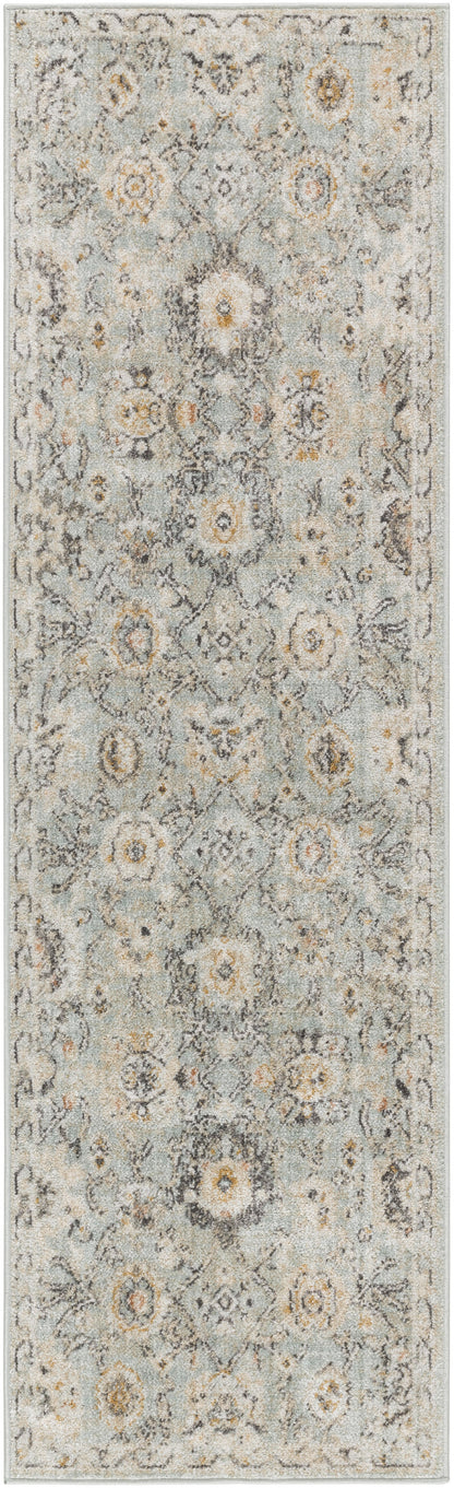 Nourison Home Oushak Home OUS01 Mint Traditional Loom-woven Rug