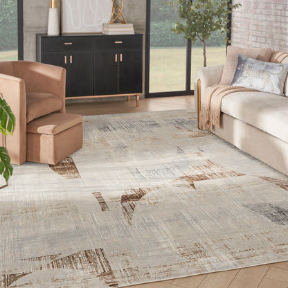 Nourison Home Sparkle  Grey  Contemporary