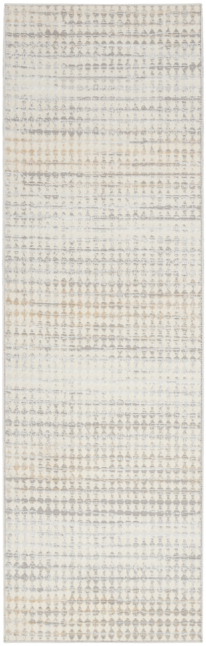 Calvin Klein CK950 Rush CK958 Ivory Multicolor Contemporary Power-loomed Rug