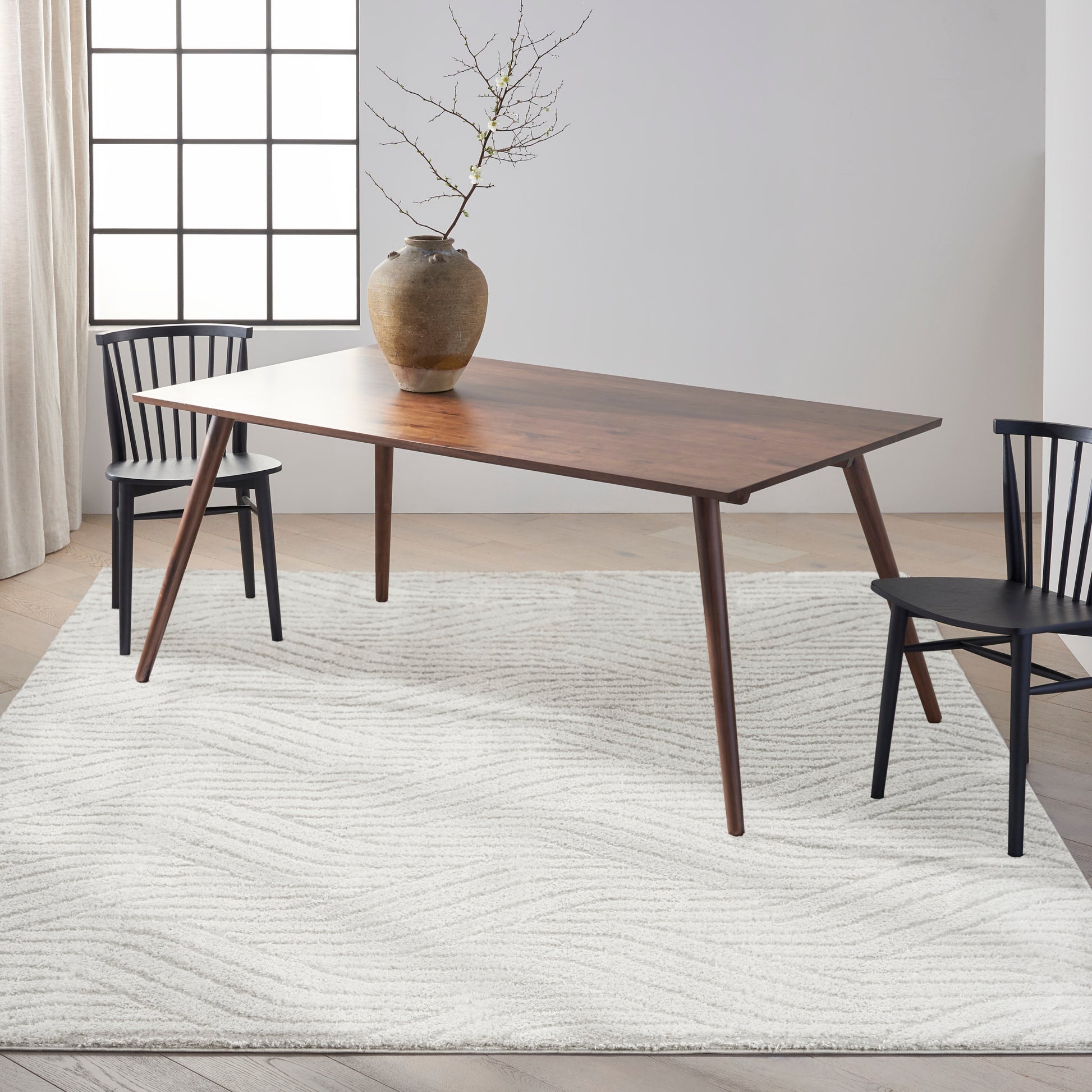 Calvin Klein Surfaces  Silver Grey  Contemporary