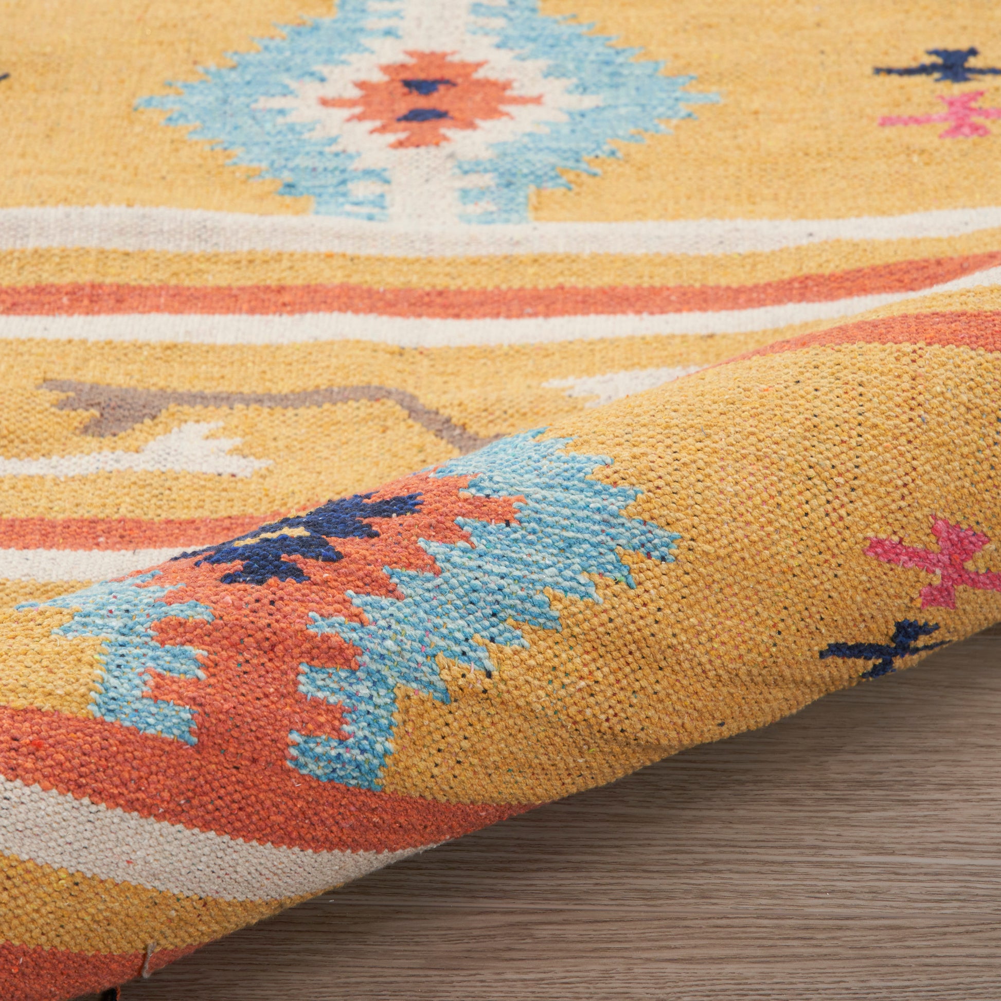 Nourison Home Baja  Yellow  Transitional