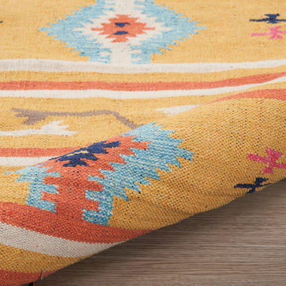 Nourison Home Baja  Yellow  Transitional