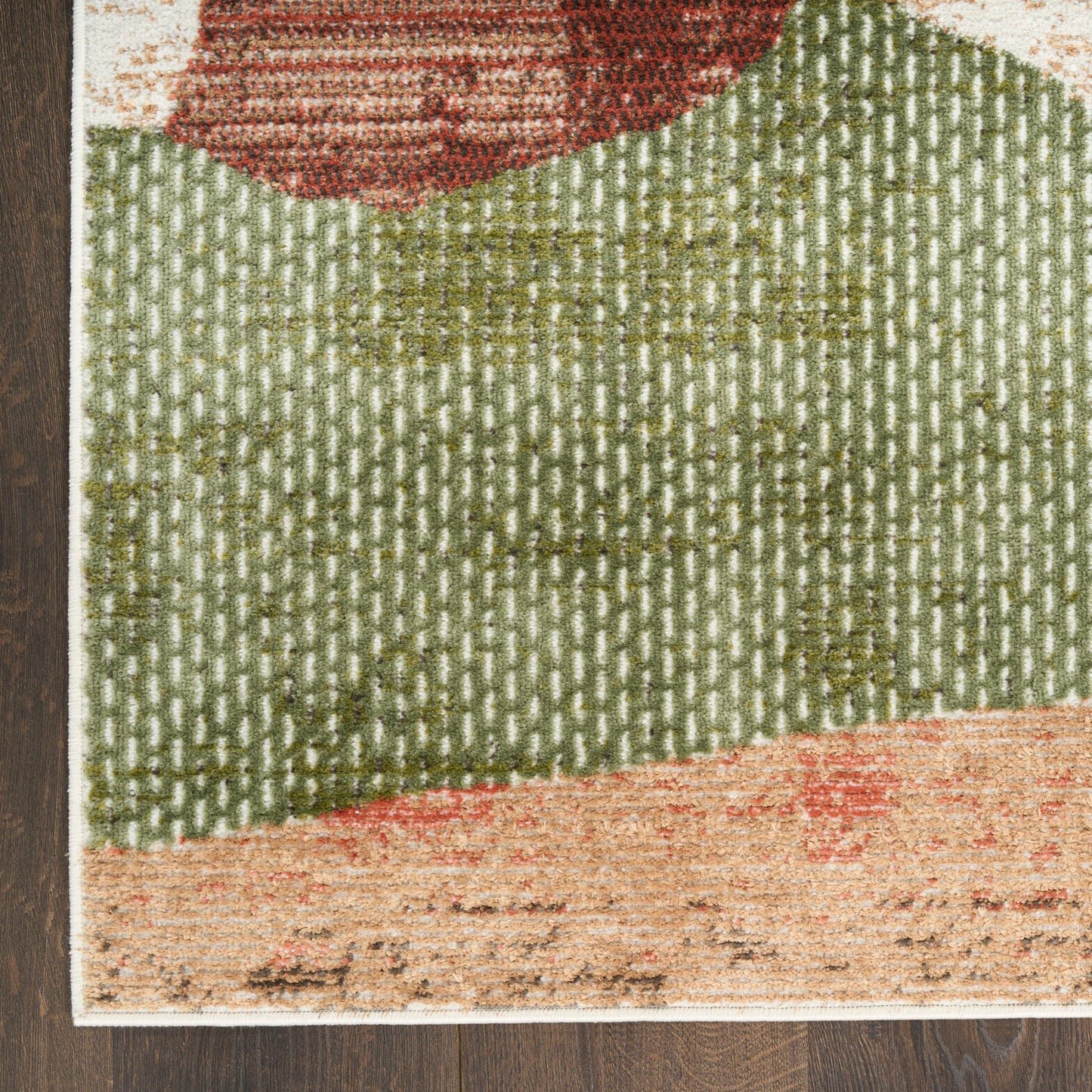 Nourison Home Nordic  Beige Multi  Contemporary