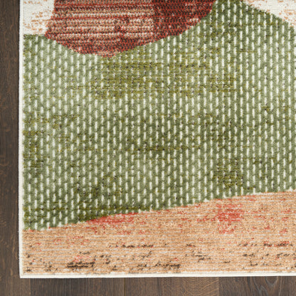 Nourison Home Nordic  Beige Multi  Contemporary