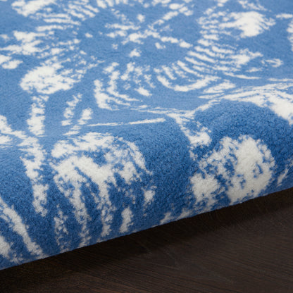 Nourison Home Whimsicle  Blue  Contemporary