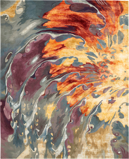 Nourison Home Prismatic  Multicolor  Contemporary