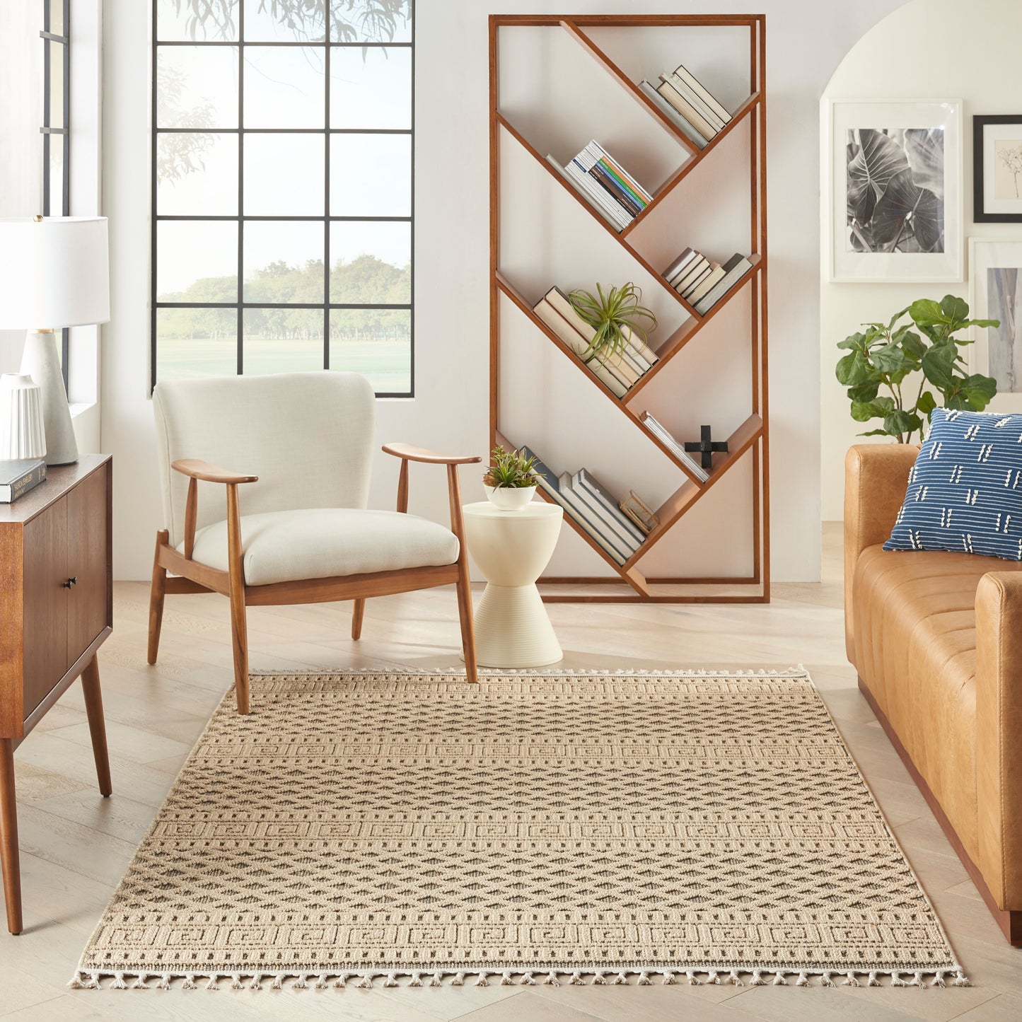 Nourison Home Paxton  Mocha  Contemporary