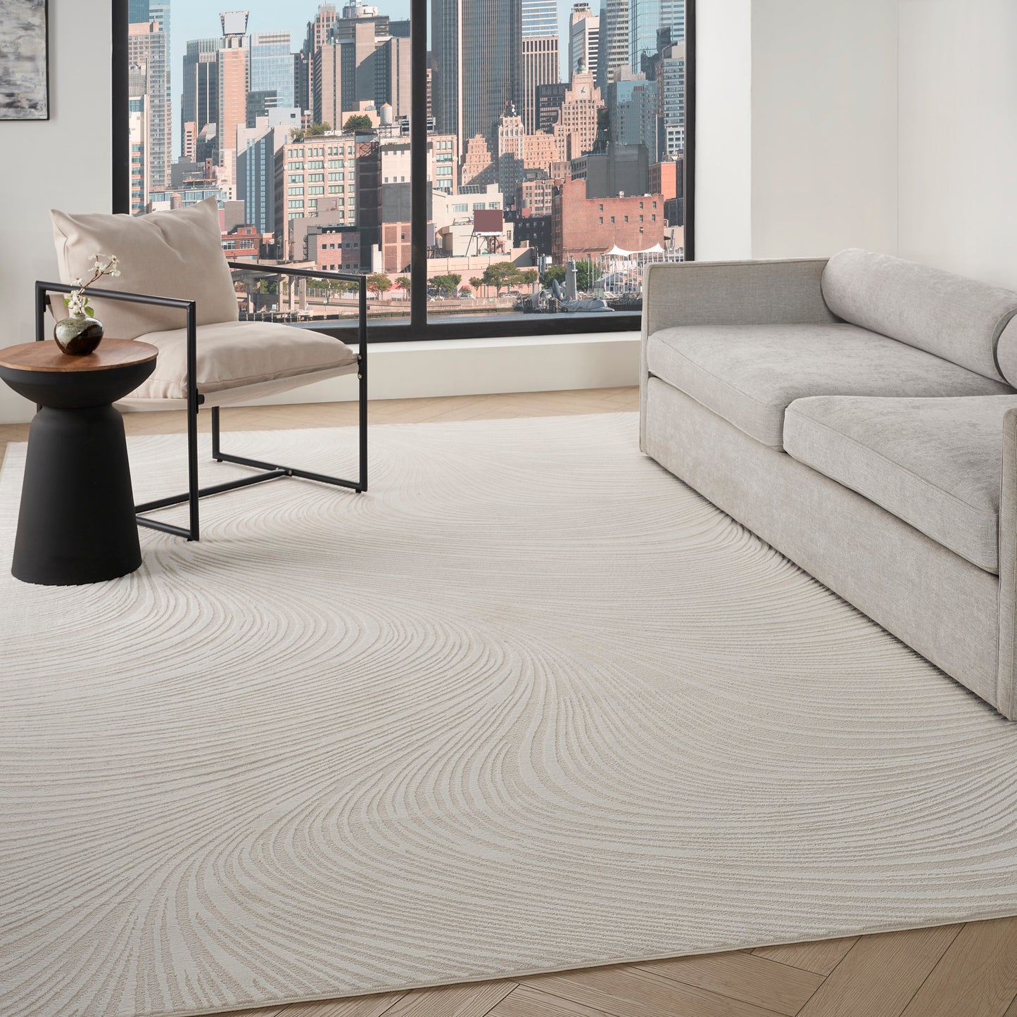 DKNY Central Park West  Ivory  Contemporary