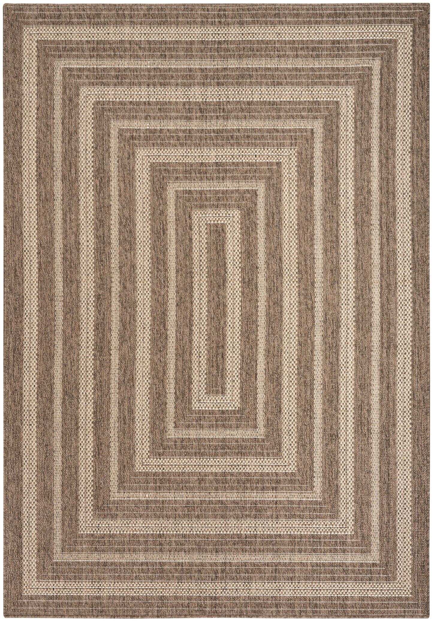 Nourison Home Tulum TLM04 Brown Contemporary Loom-woven Rug