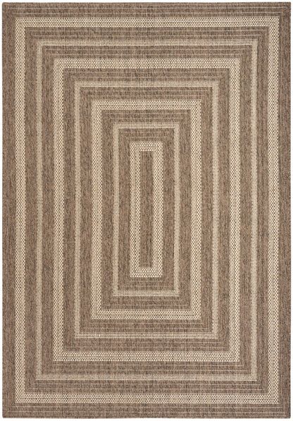 Nourison Home Tulum TLM04 Brown Contemporary Loom-woven Rug