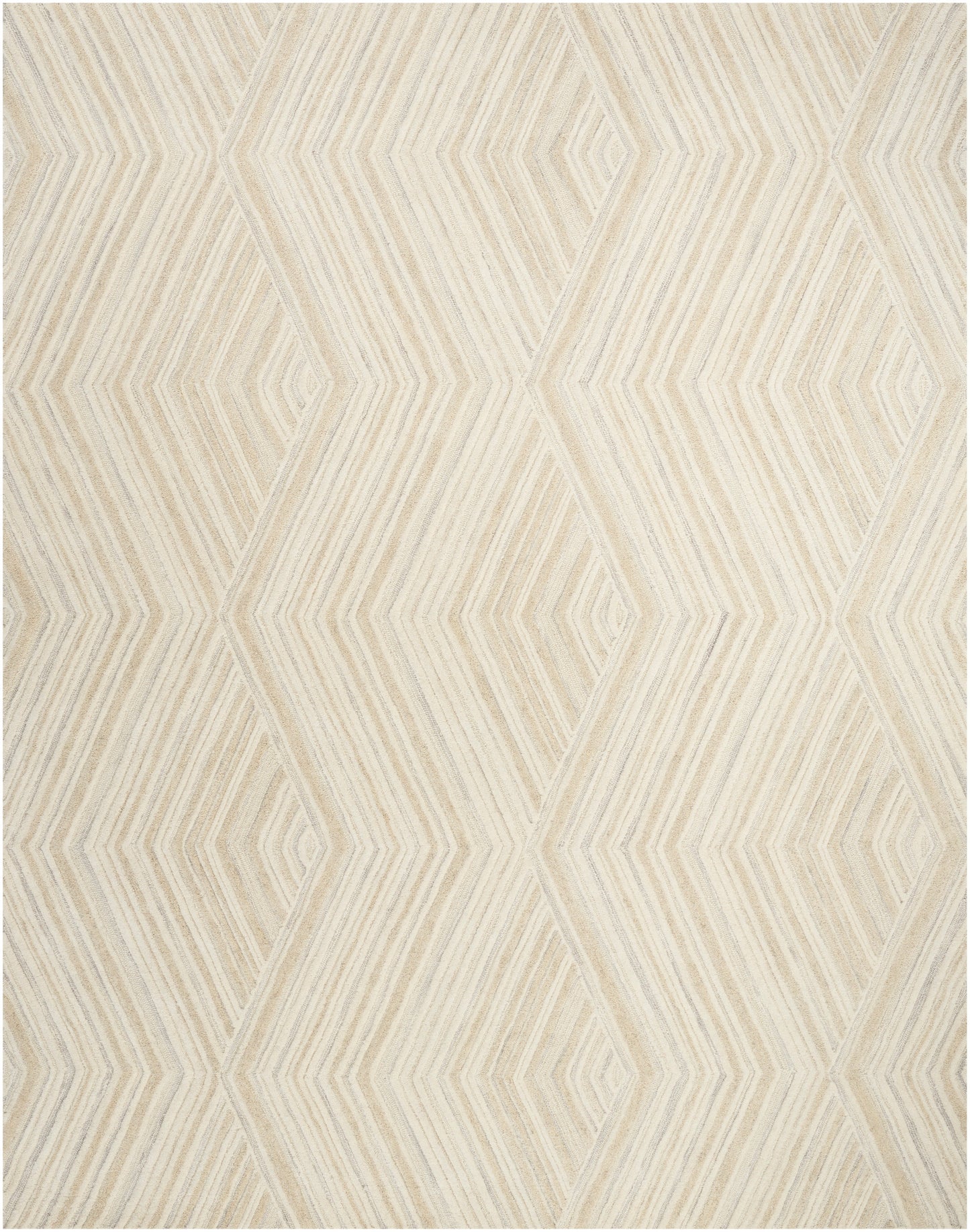 Nourison Home Graceful GRU03 Ivory Contemporary Hand Tufted Rug