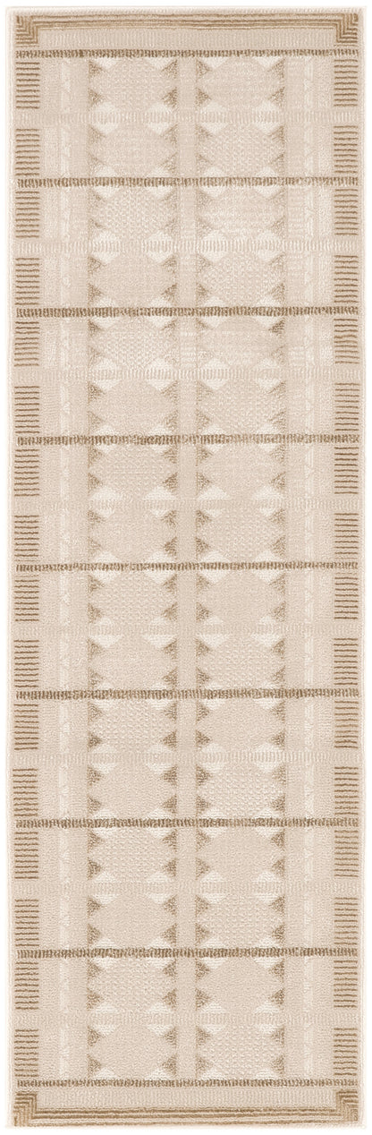 Nourison Home Nordic NRC06 Taupe Contemporary Power-loomed Rug