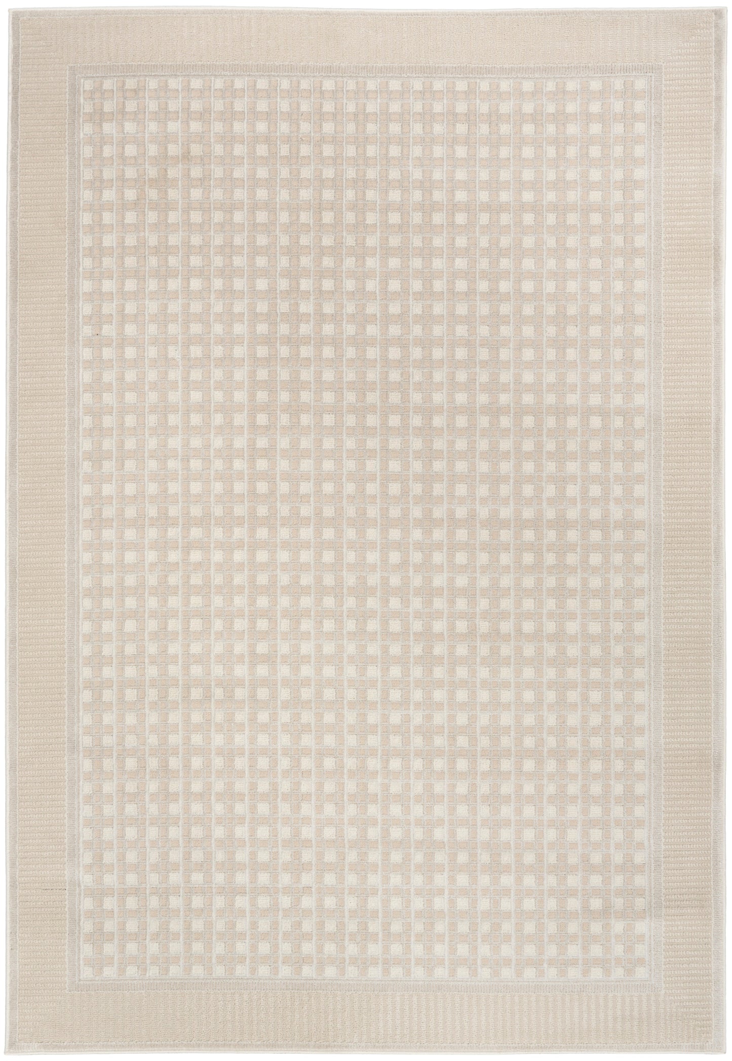 Nourison Home Nordic NRC03 Beige Contemporary Power-loomed Rug