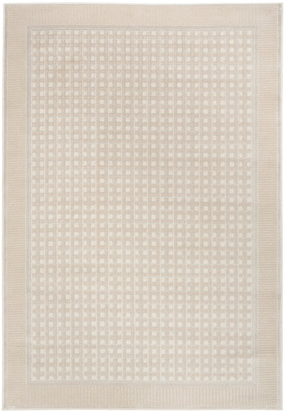 Nourison Home Nordic NRC03 Beige Contemporary Power-loomed Rug