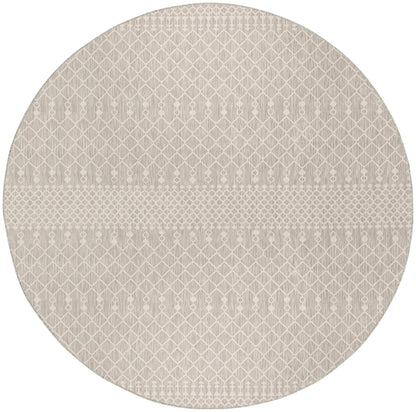Nourison Home Positano POS02 Light Grey Contemporary Power-loomed Rug