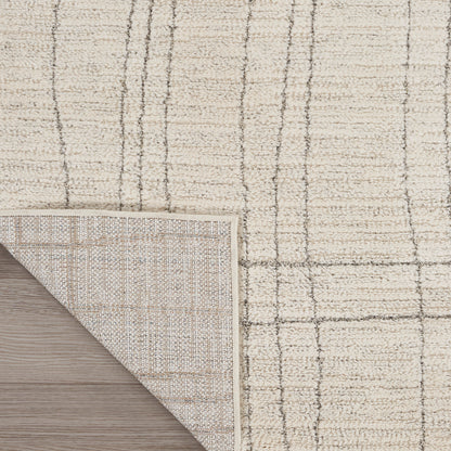 Nourison Home Andes  Ivory Grey  Contemporary