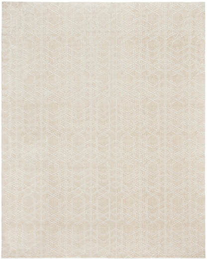 Nourison Home Washable Charm WCH01 Ivory Contemporary Machine Woven Rug