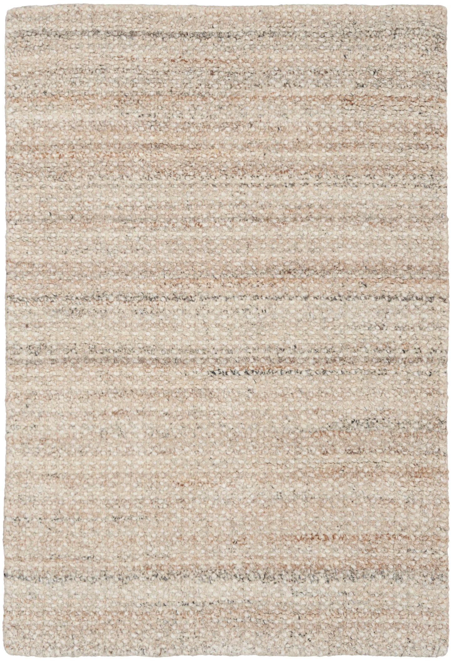 Calvin Klein CK040 Abrash ABA01 Ivory Grey Contemporary Hand Knotted Rug