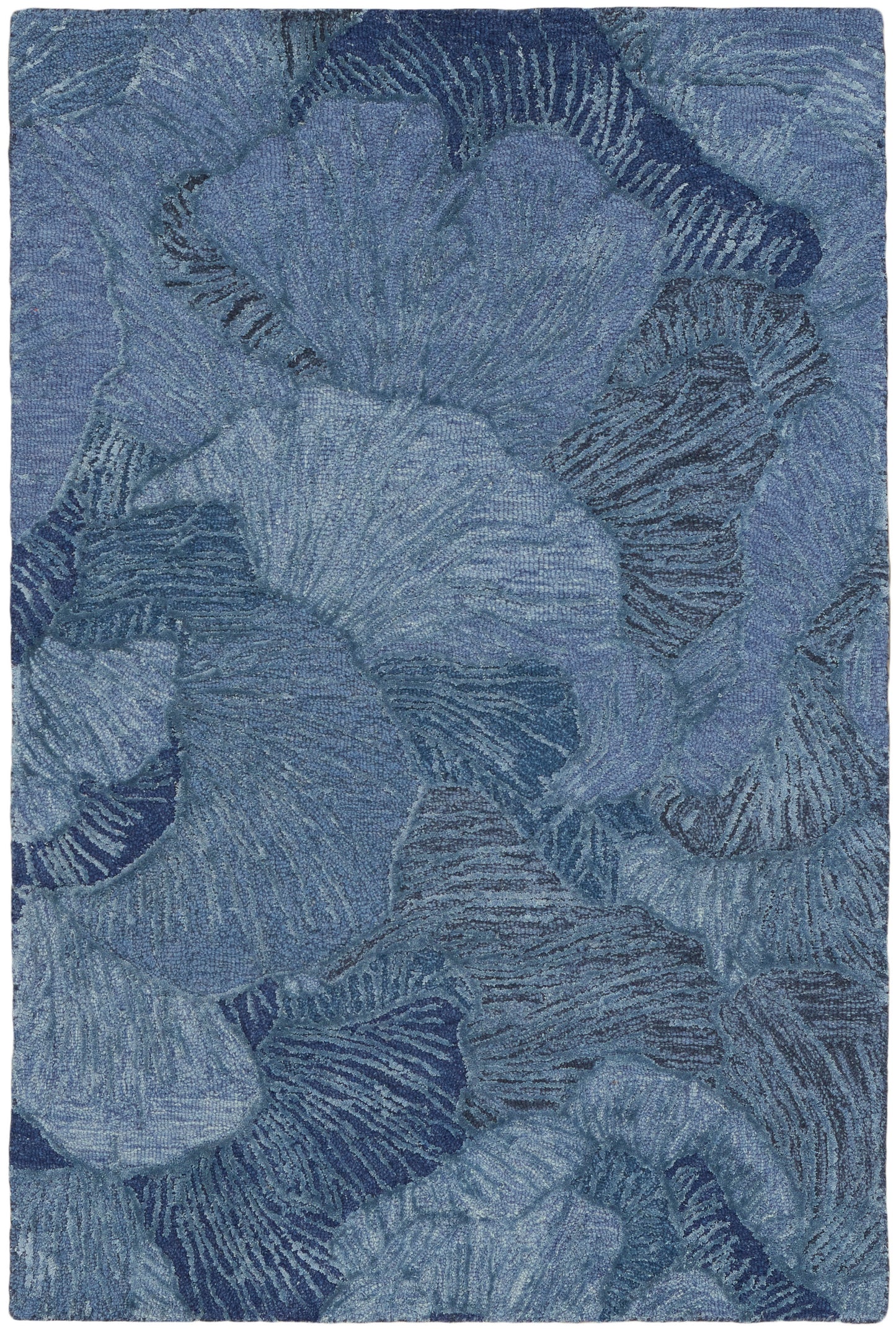 Nourison Home Avra AVR01 Blue Contemporary Hand Tufted Rug