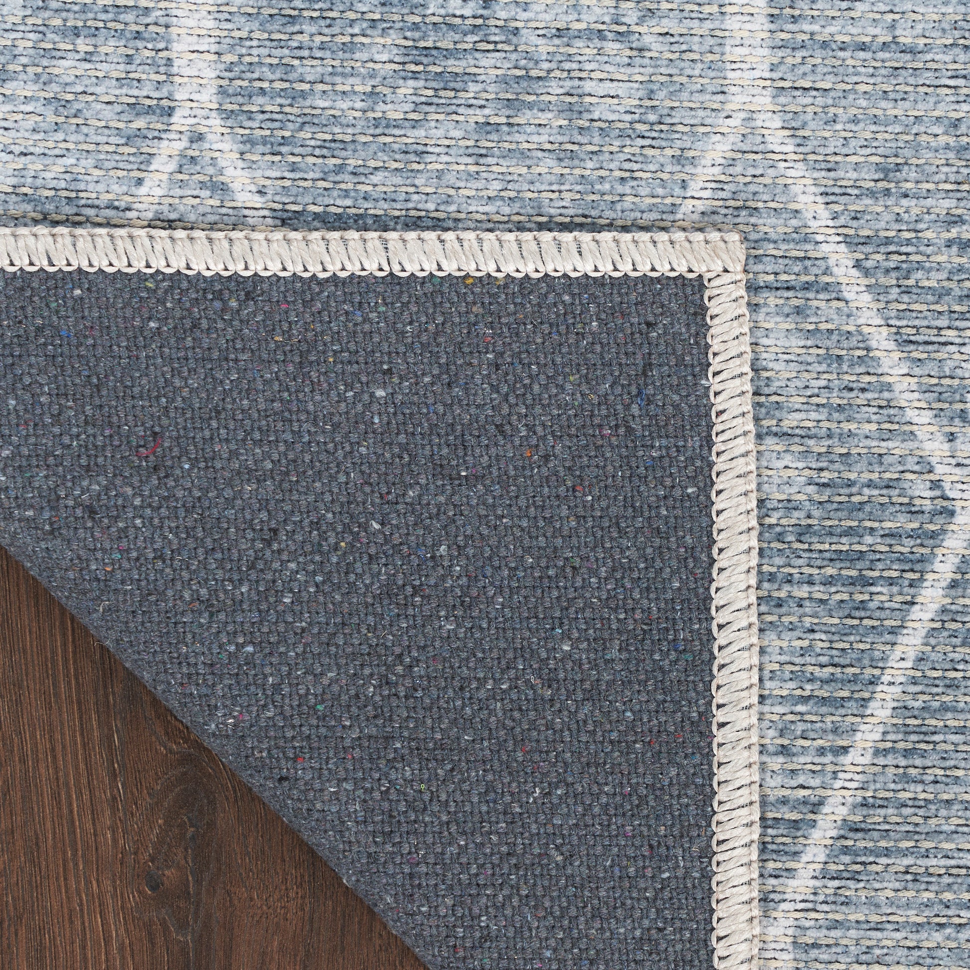 Nourison Home New Concept Washables  Blue Grey  Contemporary