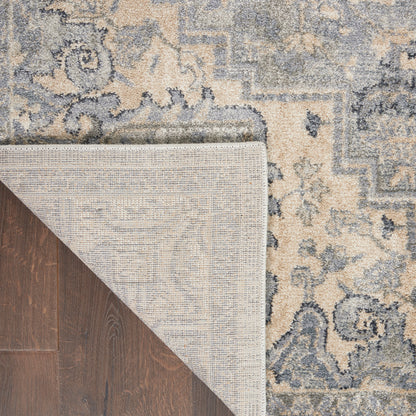 Nourison Home Moroccan Celebration  Silver  Traditional