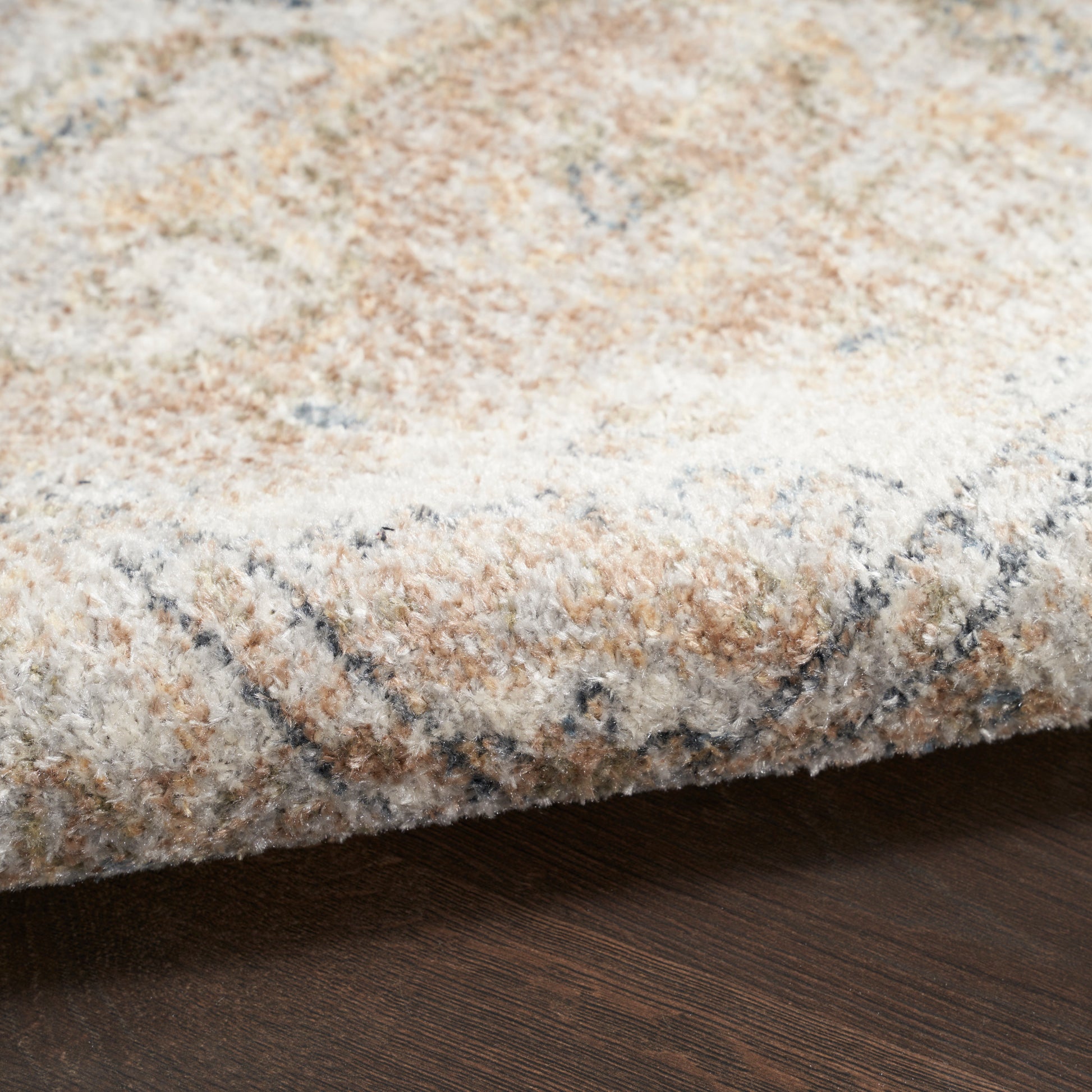 Nourison Home Astra Machine Washable  Beige  Traditional