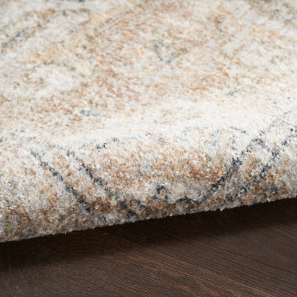 Nourison Home Astra Machine Washable  Beige  Traditional