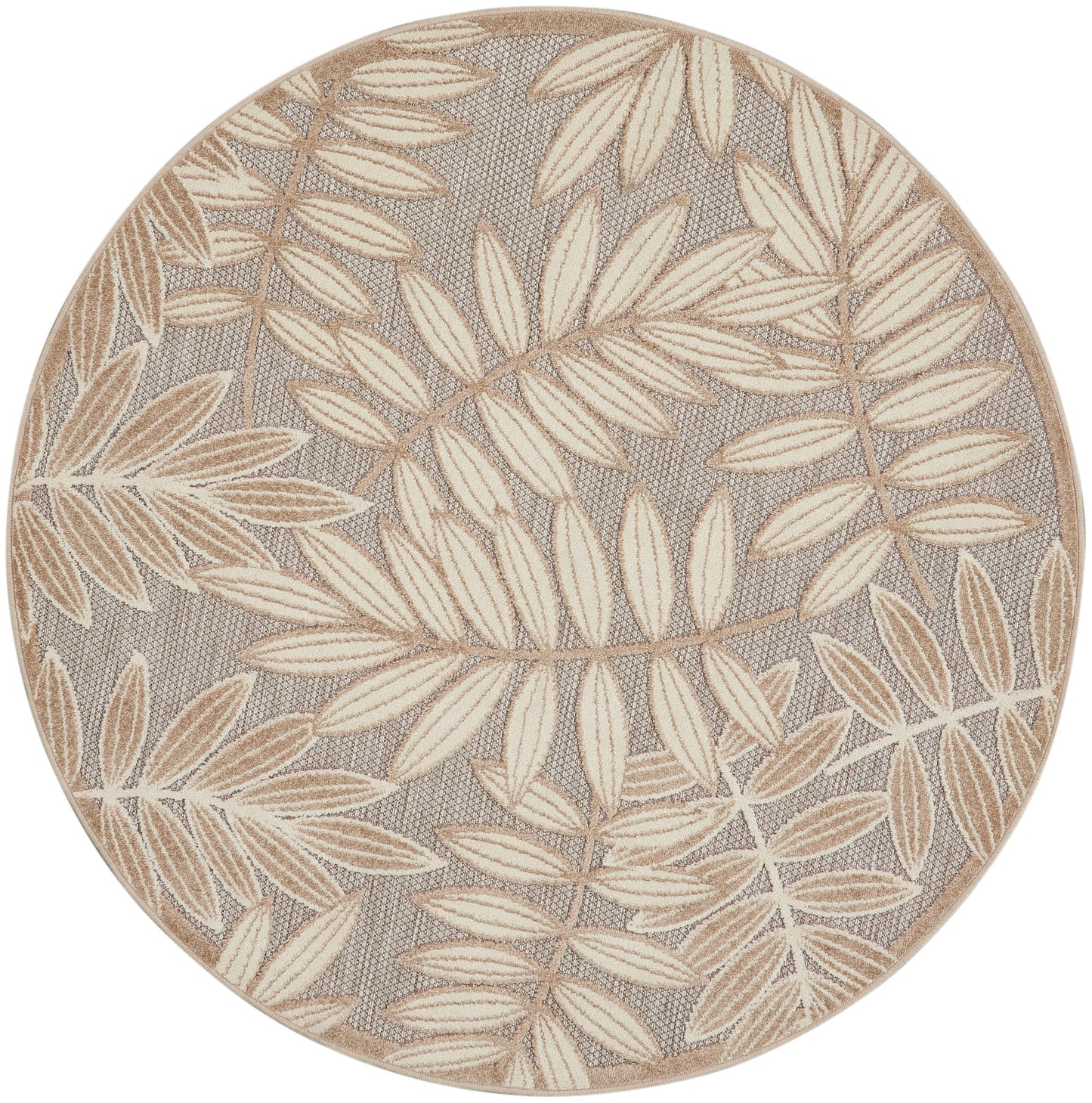 Nourison Home Aloha ALH18 Natural Contemporary Power-loomed Rugs