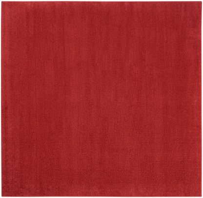Nourison Home Nourison Essentials NRE01 Brick Red Contemporary Power-loomed Rug