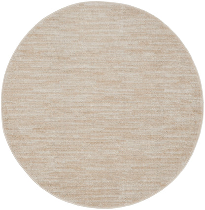 Nourison Home Nourison Essentials NRE01 Ivory Beige Contemporary Power-loomed Rug