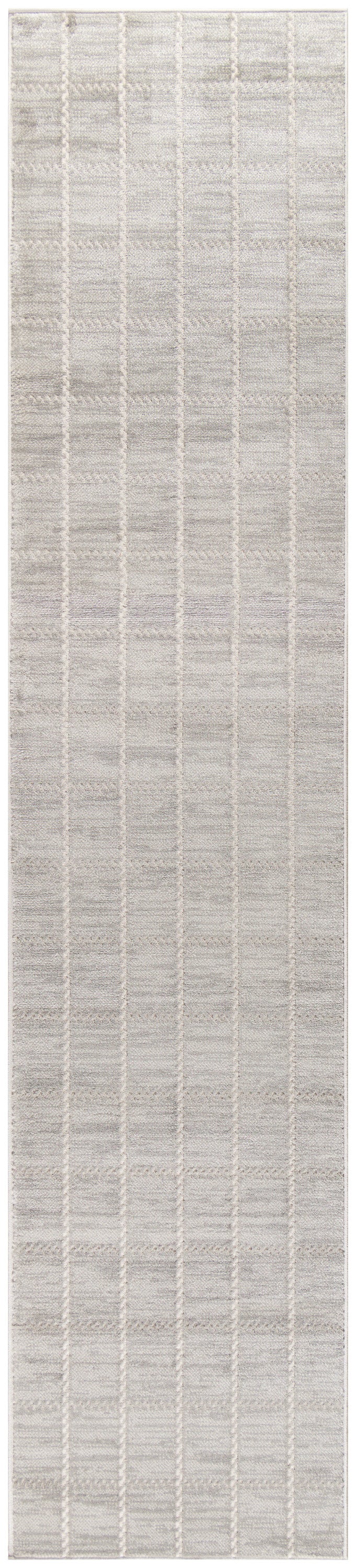 Nourison Home Serenity Home SRH05 Light Grey Contemporary Loom-woven Rug