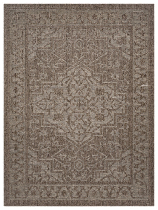 Nourison Home Tulum  Brown  Contemporary