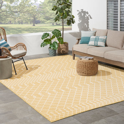 Nourison Home Positano  Yellow  Contemporary