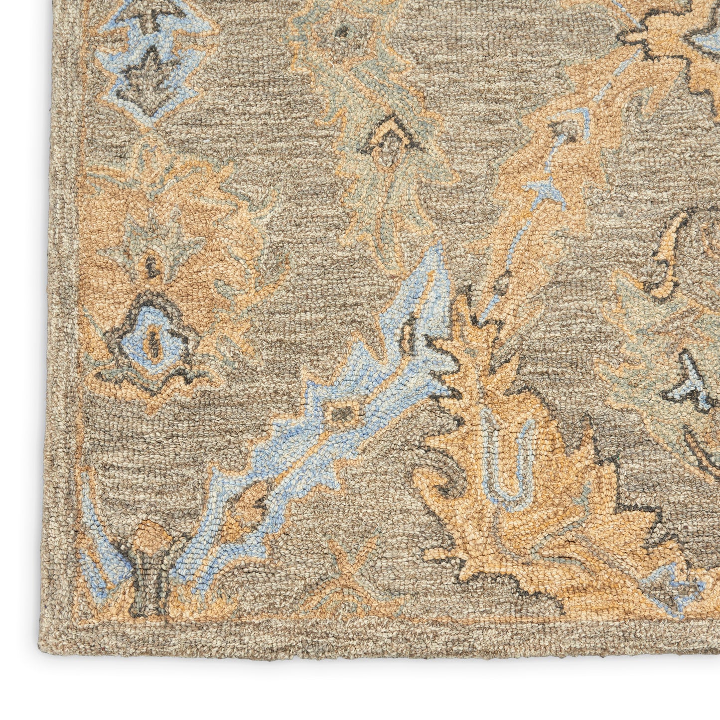 Nourison Home Azura  Taupe Blue  Transitional