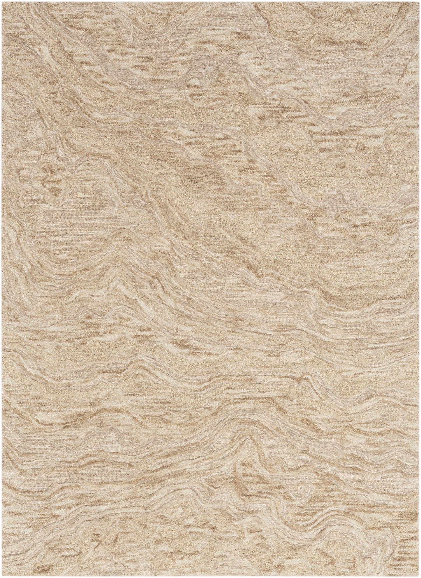 Nourison Home Graceful GRU01 Taupe Contemporary Hand Tufted Rug
