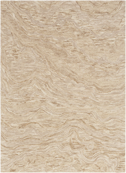 Nourison Home Graceful GRU01 Taupe Contemporary Hand Tufted Rug