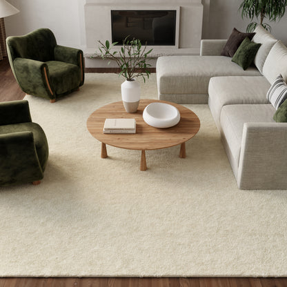 Nourison Home Plush Cloud  Ivory  Contemporary