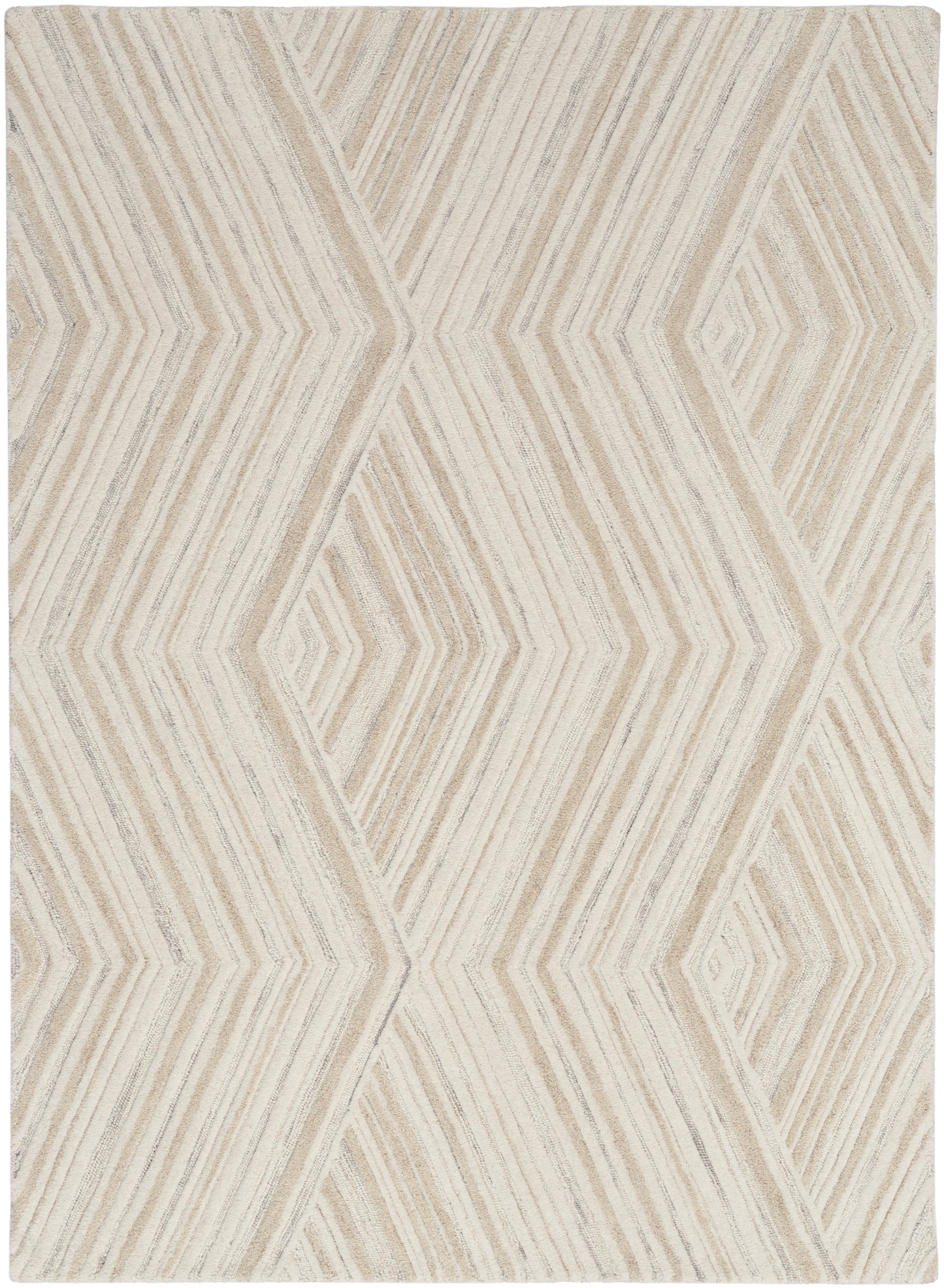 Nourison Home Graceful GRU03 Ivory Contemporary Hand Tufted Rug