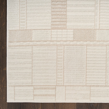 Nourison Home Nordic  Ivory Beige  Contemporary
