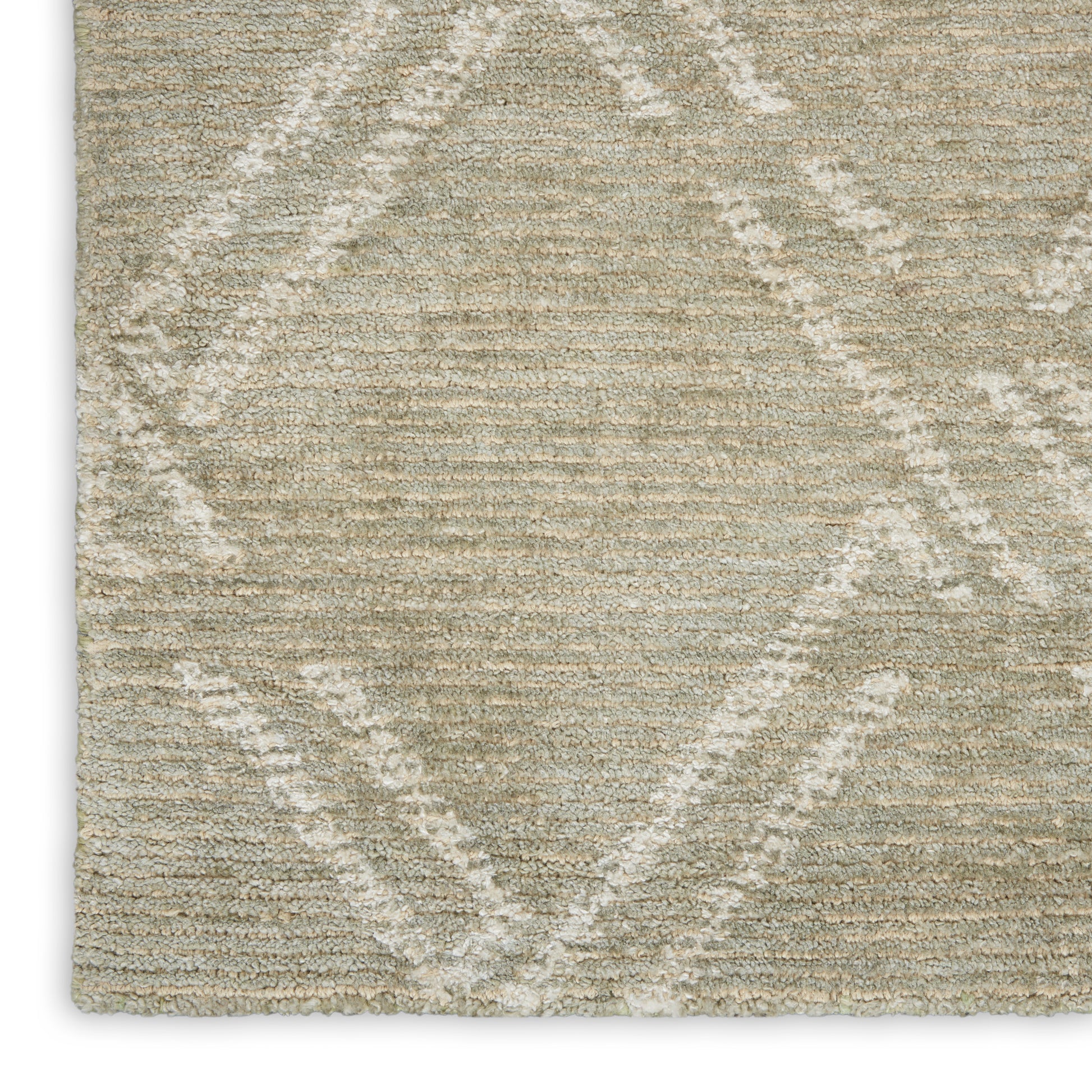 Nourison Home Venosa  Green Ivory  Contemporary