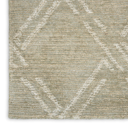 Nourison Home Venosa  Green Ivory  Contemporary