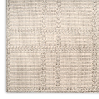 Nourison Home Horizon Indoor/Outdoor  Grey  Contemporary