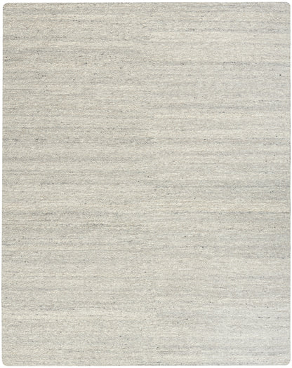 Nourison Home Alanna ALN01 Silver Contemporary Hand Woven Rug