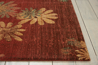 Nourison Home Radiant Impression  Flame  Transitional