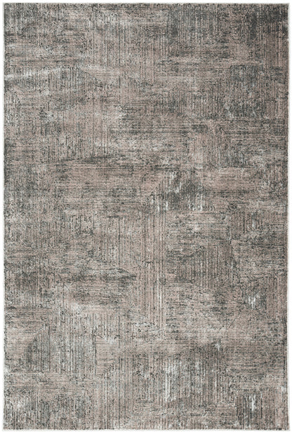 Calvin Klein CK024 Irradiant IRR01 Black Ivory Contemporary Power-loomed Rug