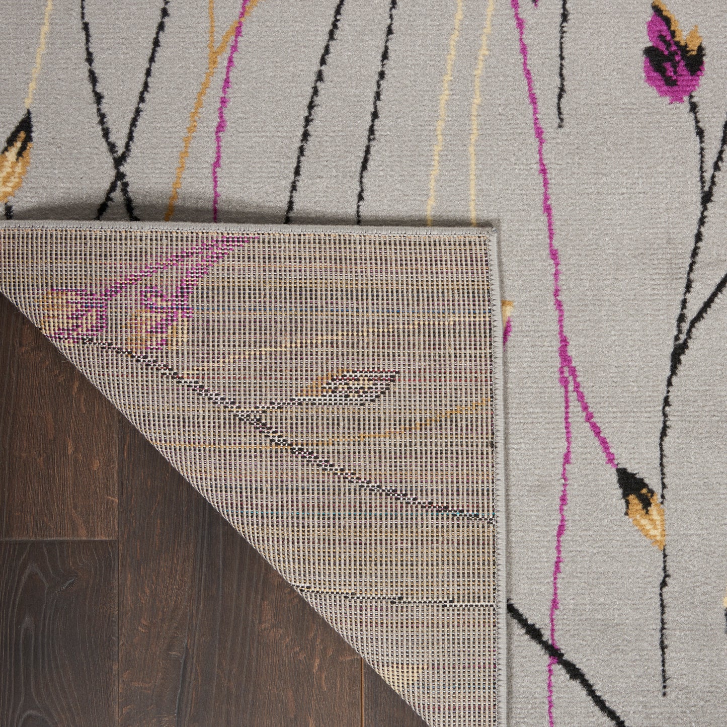 Nourison Home Grafix  Grey  Contemporary