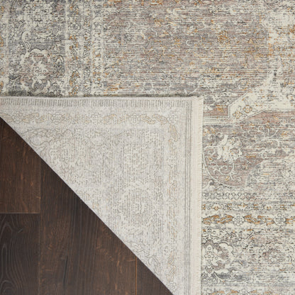 Nourison Home Starry Nights  Silver Cream  Traditional