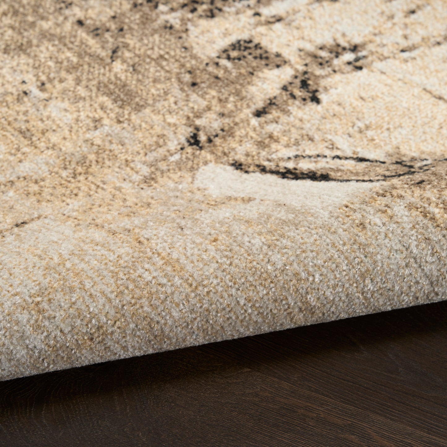 Nourison Home Washable Decor  Mocha  Contemporary