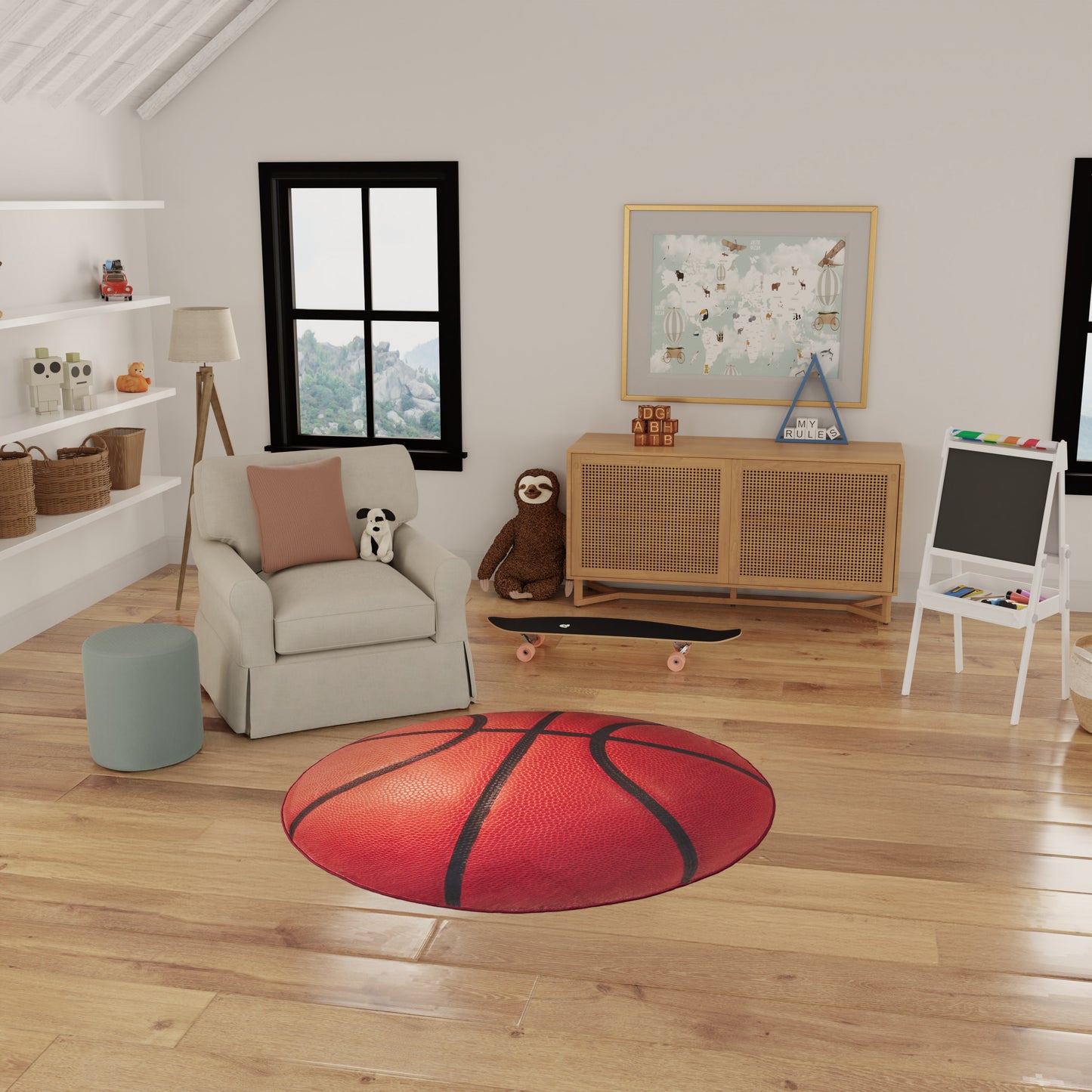 Nourison Home Imagination  Orange  Contemporary