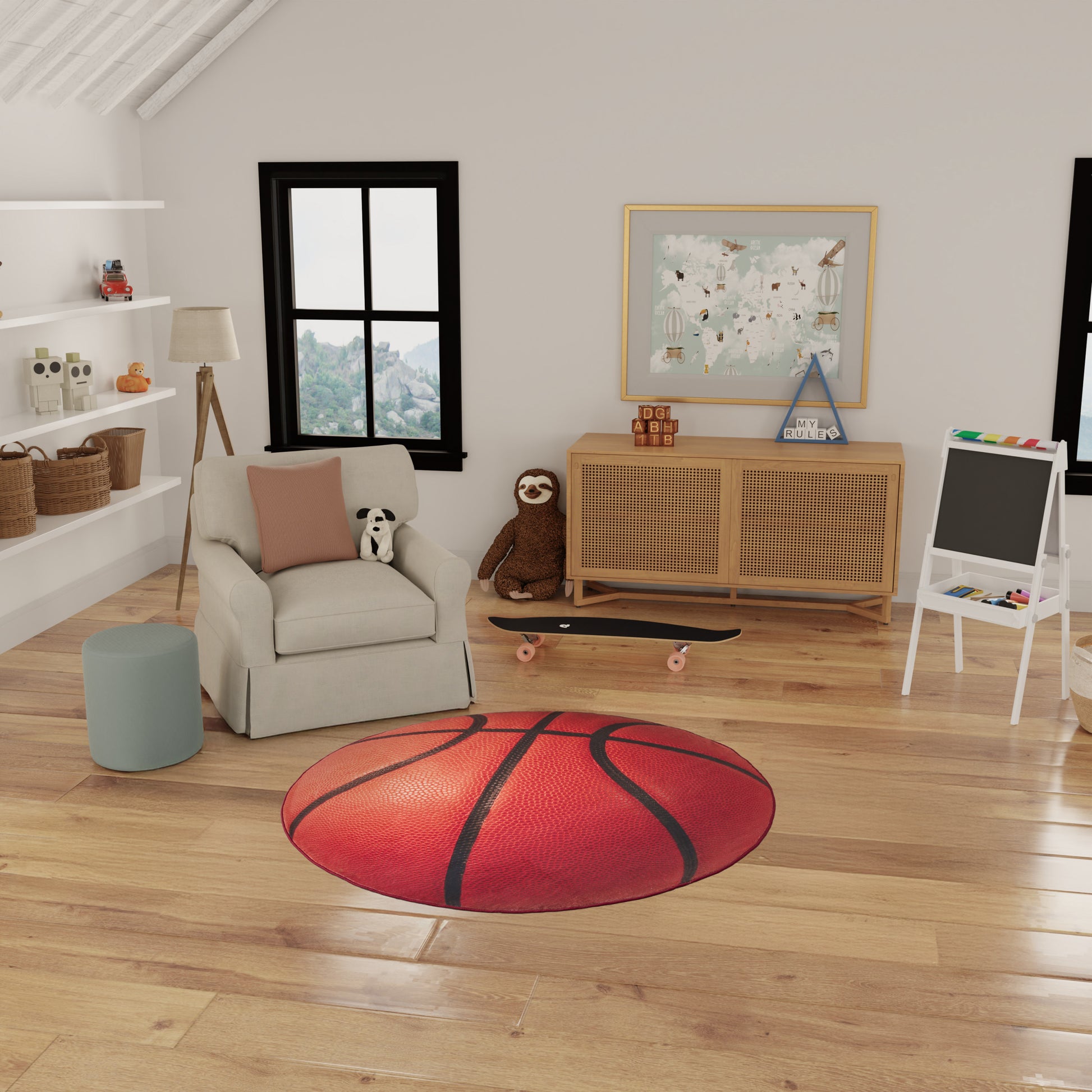 Nourison Home Imagination  Orange  Contemporary